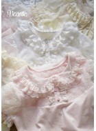 Vcastle Layered Summer Breeze Double Layer Collar Blouse(Pre-Order/4 Colours/Full Payment Without Shipping)